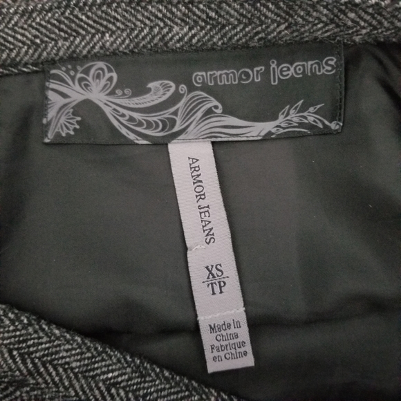 ARMOR JEANS | asymmetrical fit&flare ruffle skirt - Picture 6 of 8